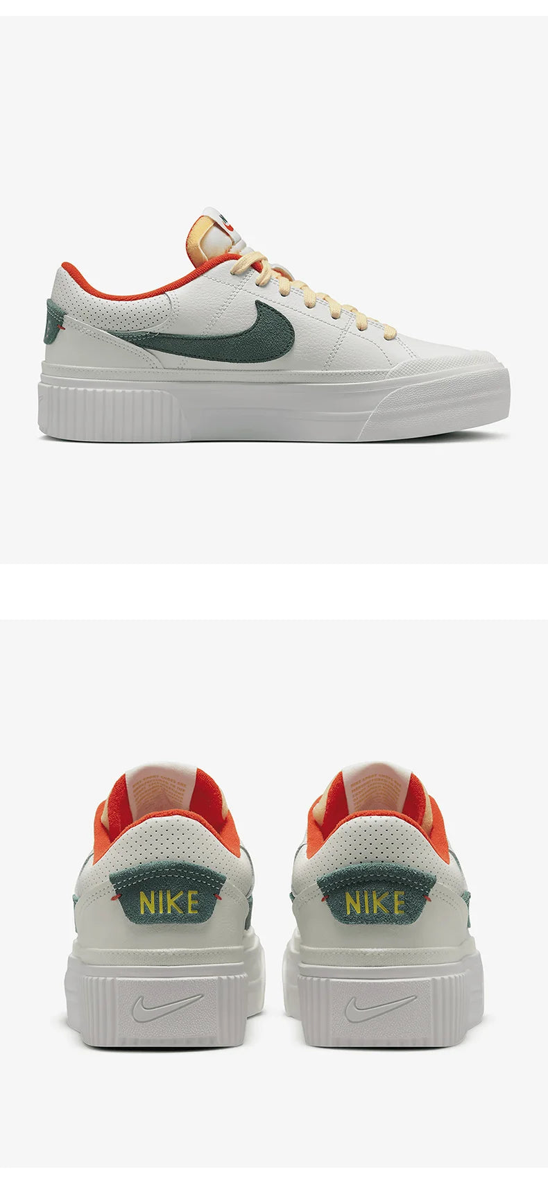 Nike Official Genuine Court Legacy Lift Γυναικεία αθλητικά παπούτσια χαμηλού ύψους FD0355-133