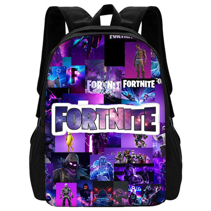 Mochilas Escolares FortniteS Hot Game para Crianças, Rapazes e Raparigas, Presente de Aniversário para Estudantes, Unissexo, Duráveis, para Escola e Campismo