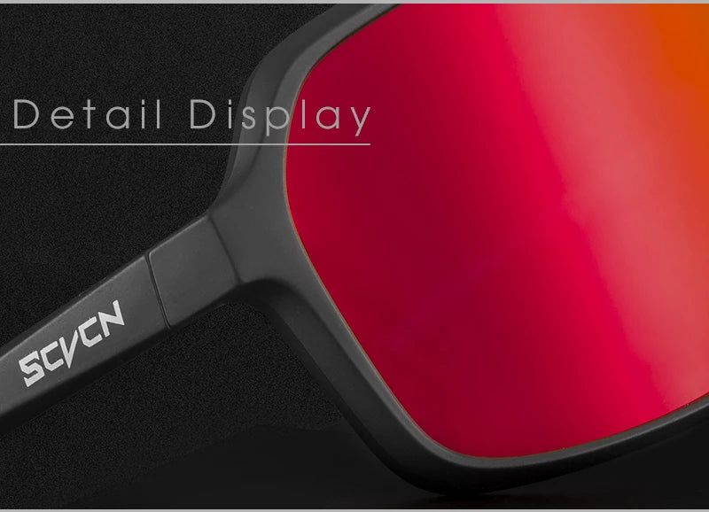 Scvcn Polarized Fishing Sunglasses Outdoor Sport Entertainment Glasses Outdoor Cycling Road Bike UV400 Protective Frame Glasses