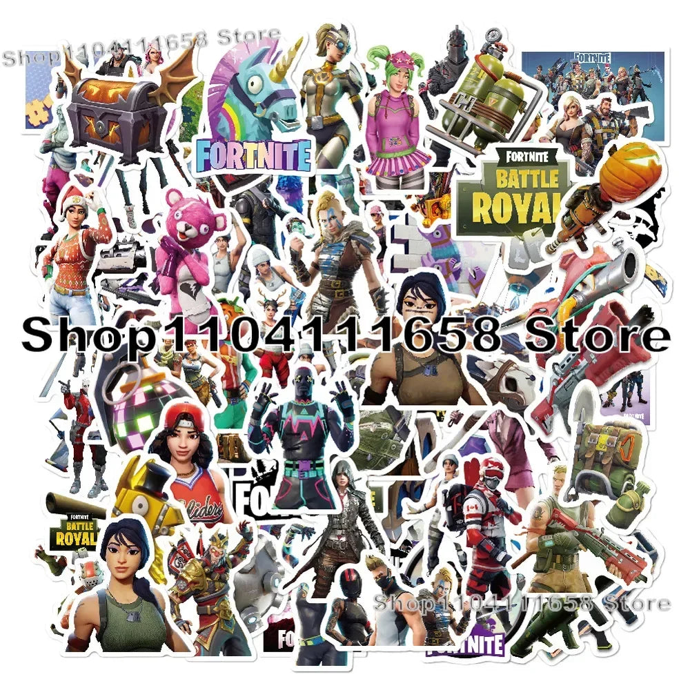 Luminous Silicone Bracelet Fortnite Theme Party Decoration Birthday Bracelet Rubber Trend Toys for Adults Teen Birthday Toy Gift