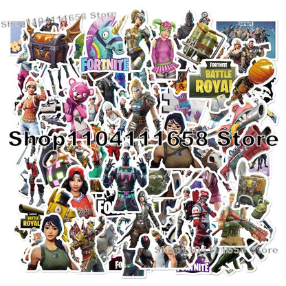 Luminous Silicone Bracelet Fortnite Theme Party Decoration Birthday Bracelet Rubber Trend Toys for Adults Teen Birthday Toy Gift