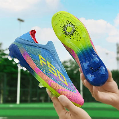 Pánska outdoorová futbalová obuv, profesionálna futbalová obuv, kopačky na futbalové ihrisko TF/FG, pohodlné protisklzové tréningové tenisky, veľkosti 35–45