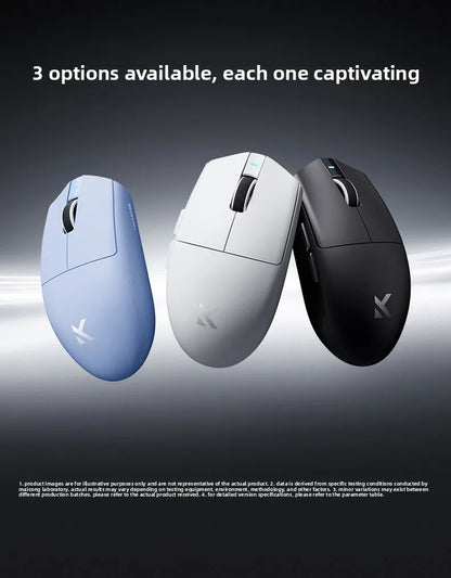 Mouse wireless MCHOSE G3 V2 PRO Bluetooth Tri Mode, ergonomic, ușor, pentru laptop, birou, gaming și accesorii pentru computer