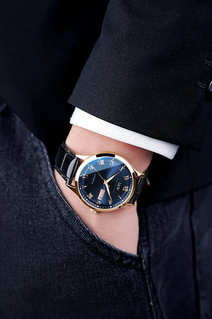 Carnival Brand High-end Series I&W Mechanical Watches Luxury Sapphire MIYOTA Movement Automatic Watches HD Luminous Reloj Hombre