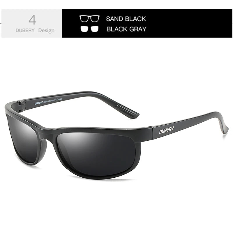 DUBERY Polarized UV400 Protection Sunglasses For Men And Women 10 Colors Model 2027