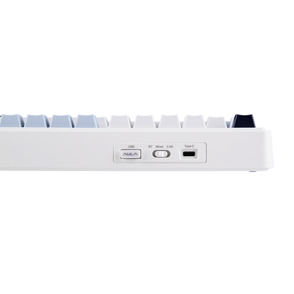 Teclado mecánico inalámbrico EPOMAKER x AULA F75 ISO-DE con conectividad trimodo, distribución alemana QWERTZ y batería de 4000 mAh