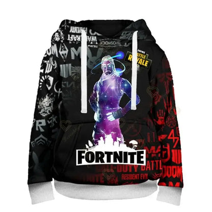 Fortnite Peely Print New Design Sweatshirts Hoodies Men Women Children Long Sleeve Fashion Casual Hooded Streetwear Pullovers
