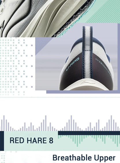 Pánske bežecké topánky Li-Ning RED HARE 8 Racing LIGHT FOAM ULTRA, reflexné odpružené stabilné topánky, ľahké tenisky LiNing ARPV001