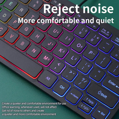 Mini Teclado com Fio APAYADO K1000 - Design Compacto e Portátil, Plug-and-Play, Ideal para Portáteis/Computadores, Resistente a Derrames