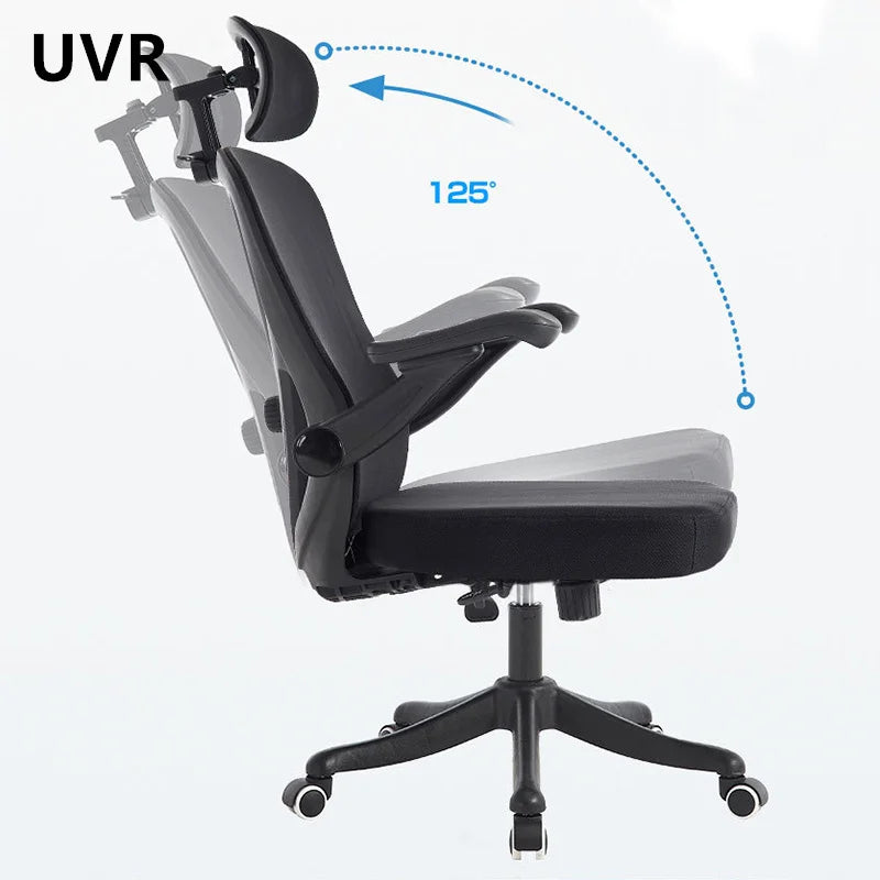 UVR Ergonomic Office Chair with Reclining Mesh Back, Adjustable Height Computer Chair, Comfortable Executive Desk Chair for Home & Office