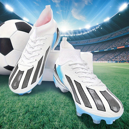 New Men's Football Boots Adult's Soccer Field Shoes Teenager's Sports Cleats Outdoor Grass Training Boots High Quality Sneakers