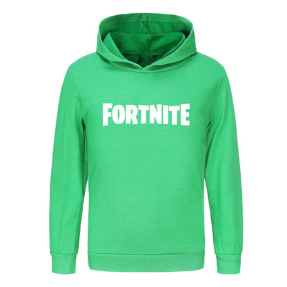 Kids Fortnite Baby Cartoon Clothing Hoodie  Unisex Boys Long Sleeve Hooded Sweatshirts Youth Girls Casual Coats1354
