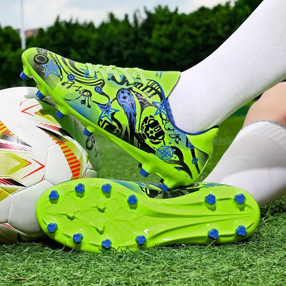 TF/FG chaussures de Football crampons de terrain de Football professionnel pour enfants haute qualité anti-dérapant baskets d'entraînement en plein air chaussures nouveau