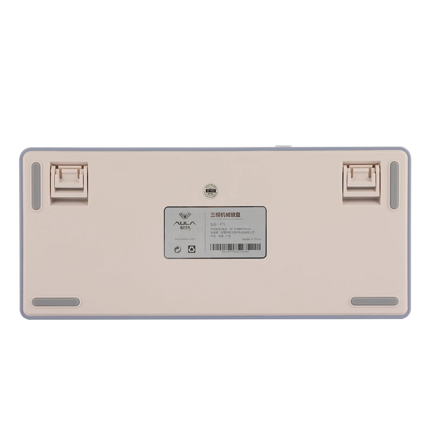 EPOMAKER x AULA F75 75% ANSI Gasket Hot-Swap Bluetooth 5.0/2.4G Wireless/Wired Mechanical Keyboard PBT Keycaps for Win/Mac