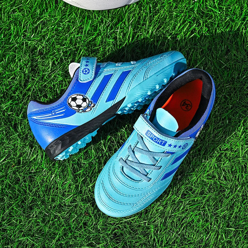 Chaussures de football pour enfants, garçons et filles, crampons de football à tige basse, baskets d'entraînement en plein air pour enfants, bottes de football tendance pour étudiants