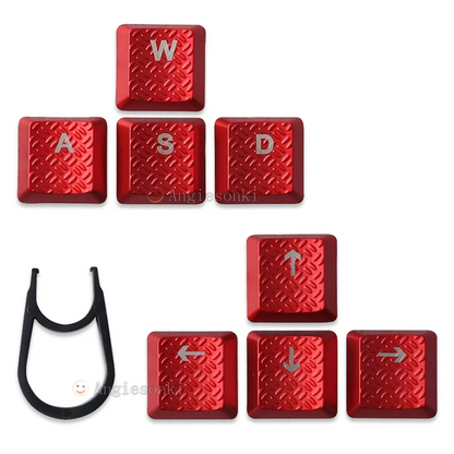 G915 913 TKL G815 G813 Textured Anti Slip Transparent Backlit Keycap, Suitable for Logitech Mechanical Keyboard