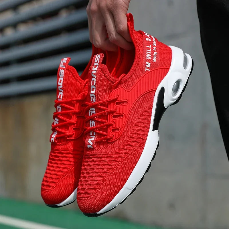 Sommer herresko i mesh, afslappede sportssko, forår/sommer-sko, tennis, letvægts-vandresko, sorte sneakers, populært produkt
