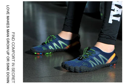 Pánské aqua boty do vody a na plavání, dámské tenisky, dětské barefoot boty pro chlapce, plážové sandály, rychleschnoucí obuv k řece, moři, potápění a do posilovny