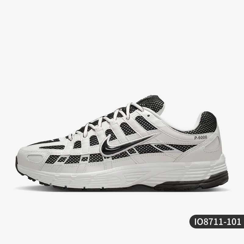 Nike genuine P-6000 men's low cut lace up wear-resistant sports and leisure shoes IO8711-101