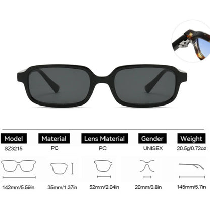KLASSNUM Sunglasses Woman 2026 Trendy Rectangle Small Square Frame Sun Glasses Luxury Brand Designer Driving Anti UV400 Eyewear