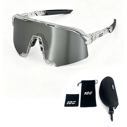 Bicycle Photochromic Sunglasses UV400 HD Lens MTB Cycling Goggles For Men Outdoor Sports Windproof Women Road Bike Glasses