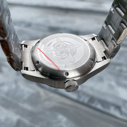 STEELFLIER Ufficiale SF792 GMT Orologio da polso meccanico Movimento NH34 Super BGW9 C3 Luminoso Impermeabile fino a 200 m Orologio da immersione di lusso da uomo
