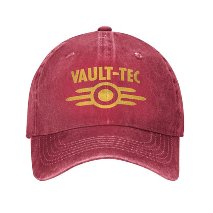 Vault Tec-logo Fallouted Game Sun baseballkasket unisex-teenagerdesign hiphop-kasket sommer trendy tennis skate baseballkasketter