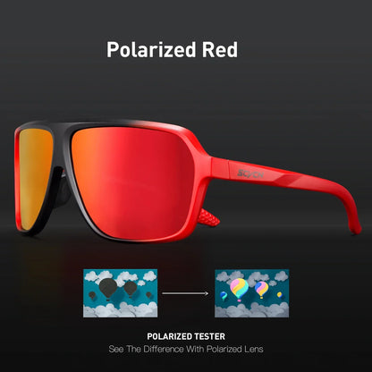 Scvcn Polarized Fishing Sunglasses Outdoor Sport Entertainment Glasses Outdoor Cycling Road Bike UV400 Protective Frame Glasses
