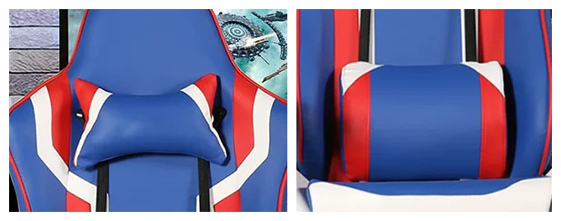 Fauteuil de jeu e-sport inclinable avec accoudoirs articulés de haute qualité