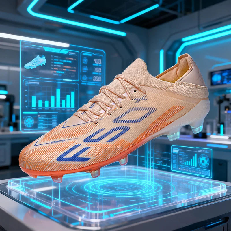 Nouvelles chaussures de football pour hommes, crampons antidérapants pour terrain en herbe, chaussures de football montantes de haute qualité, baskets de futsal, chaussures d'intérieur, chaussures d'extérieur, meilleures