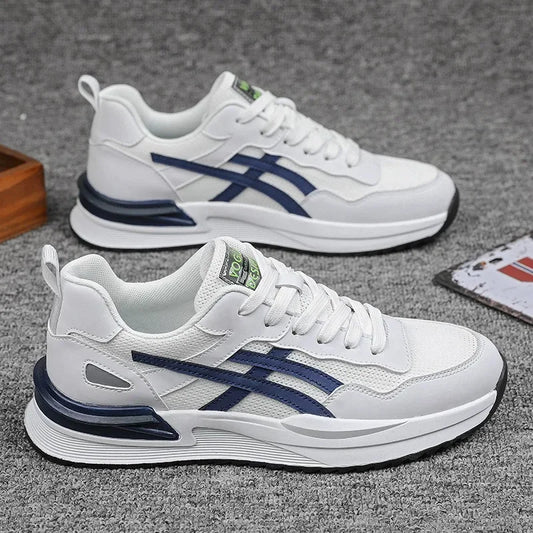 Męskie sneakersy, oddychające buty casualowe sznurowane, sportowe buty do biegania dla mężczyzn, buty tenisowe, tanie buty, wyprzedaż, darmowa wysyłka