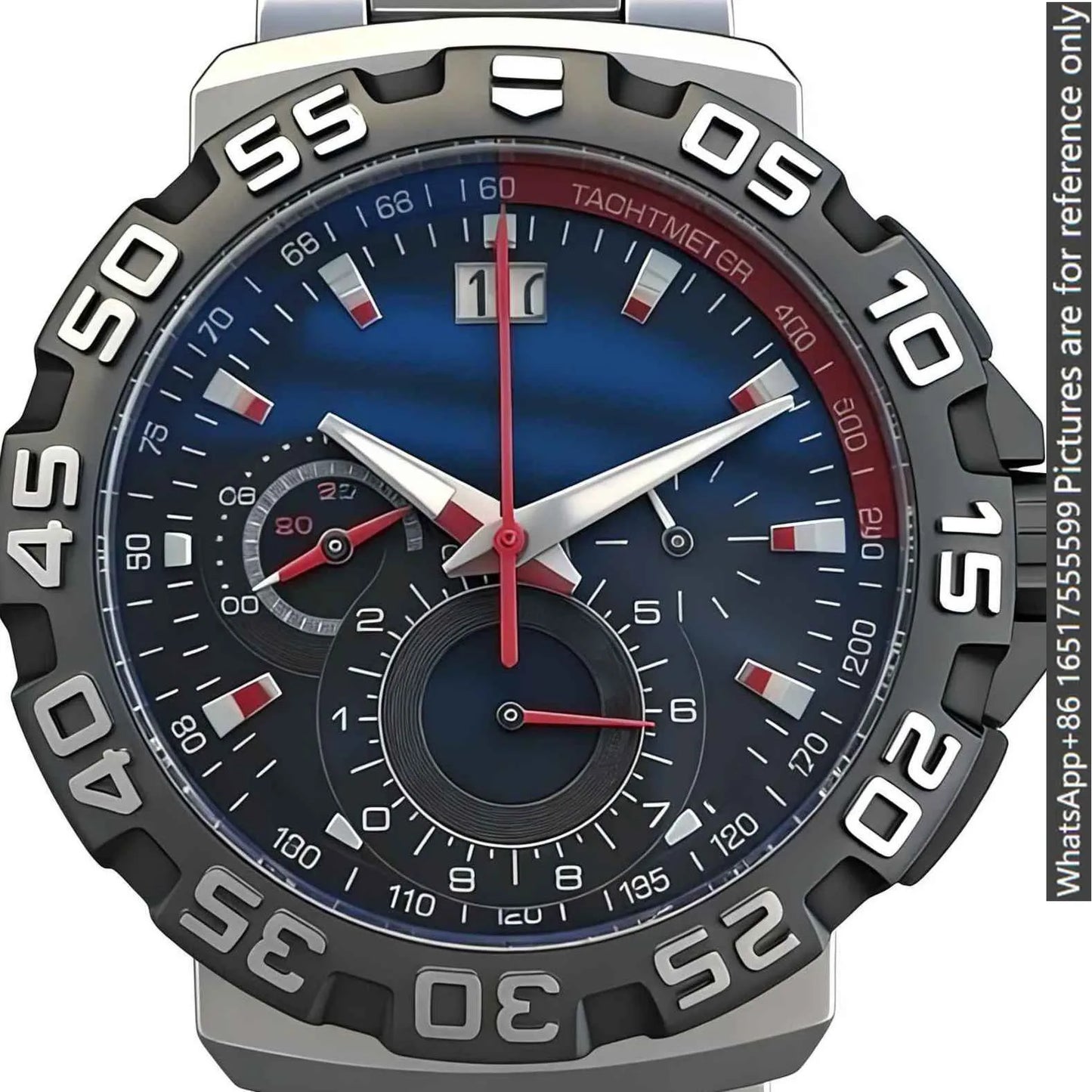 43mm Men Luxury Watch in 904L Steel Quartz Movement Exquisite Heritage and Artisanal Excellence-t