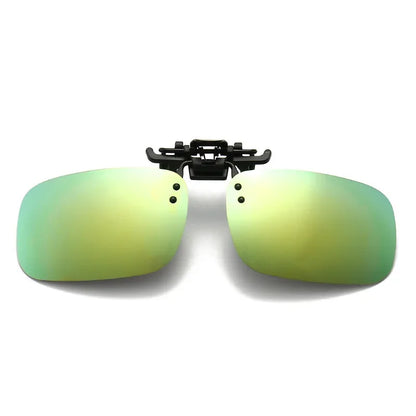 Polarized Sunglasses Clips Glasses Clip Driving Night Vision Eyeglasses UV400 Outdoor Shades High Definition Sun Glasses Clips