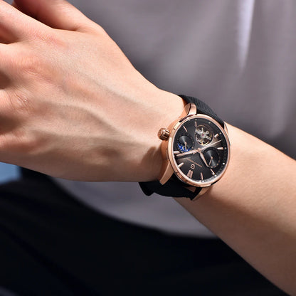 Pagani Design 2025 New 41MM Luxury Automatic Mechanical Men's Watch Stainless Steel 100m Waterproof Pilot Watch reloj hombre