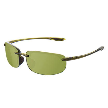 JULI Sports Sunglasses for Men Women TR90 Rimless Frame UV400 Protection for Cycling Running Fishing Baseball Driving 8001