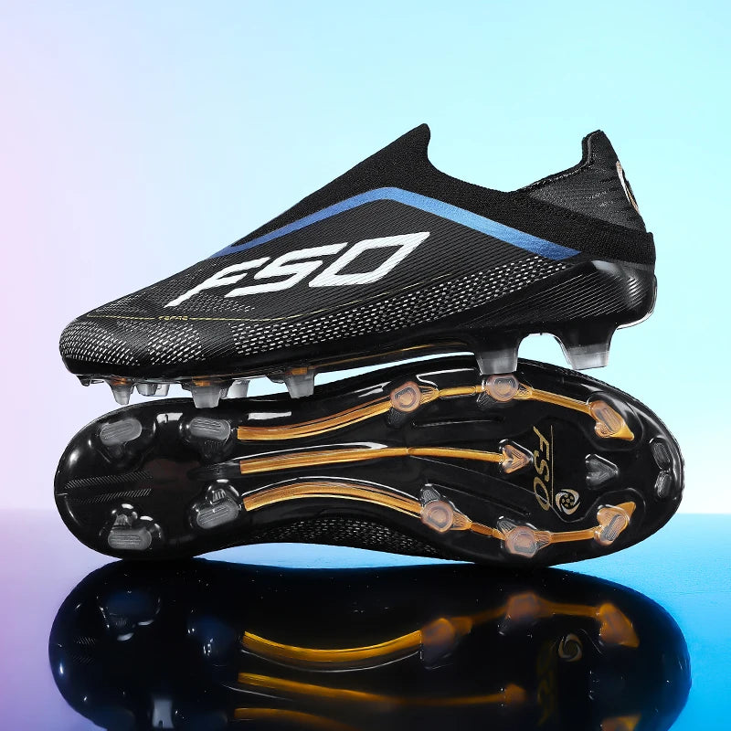 New Men's Football Boots Non-Slip Boys Outdoor Hot-Selling Soccer Shoes Grass Match Sneakers High-Quality Cleats High-Top Lightweight
