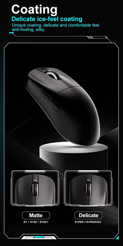 VXE Dragonfly R1 Pro MAX 2.4G WirelessGaming Mouse PAW3395 26000DPI 3-mode Connection with Low Latency Wired Gaming Mouse