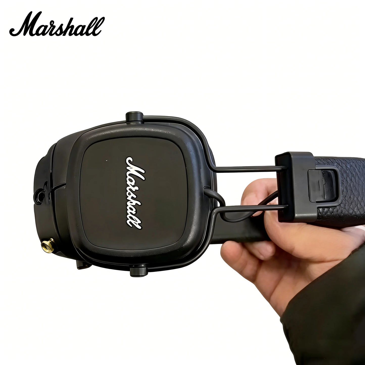 Marshall Major III 3 Wireless/Wired Headphones with Mic Deep Bass Foldable Gaming Bluetooth Headset for Sports & Rock Music