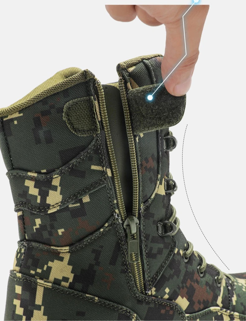 Hiking Shoes Men Boots Wear-resistant Breathable Casual Sports Shoes Men Ankle Boots Comfortable Outdoor High-top Boots Men