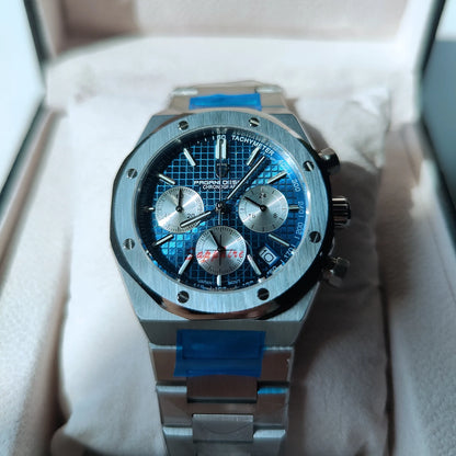 PAGANI DESIGN PD1707 Men's Quartz Watches 40MM Stainless Steel Sapphire Glass Top Brand Watch Gift for Men Reloj Hombre 2024 New