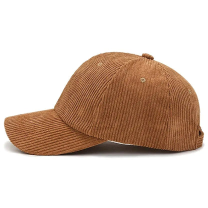 Unisex-baseballkasket i fløjl, justerbar solhat, hiphop-kasket til mænd