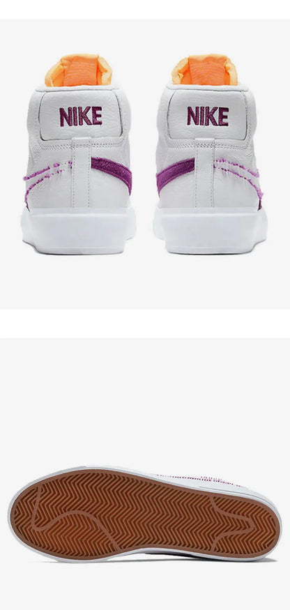 Nike alkuperäiset SB BLAZER ZOOM miesten ja naisten puolikorkeat skeittikengät DA2189-100