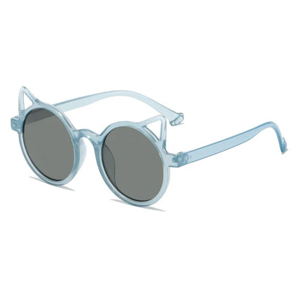 2023 New Cat's ears cat-ear shaped  Children's Sunglasses Fashion Personality Sunglasses UV Protection Cute Baby