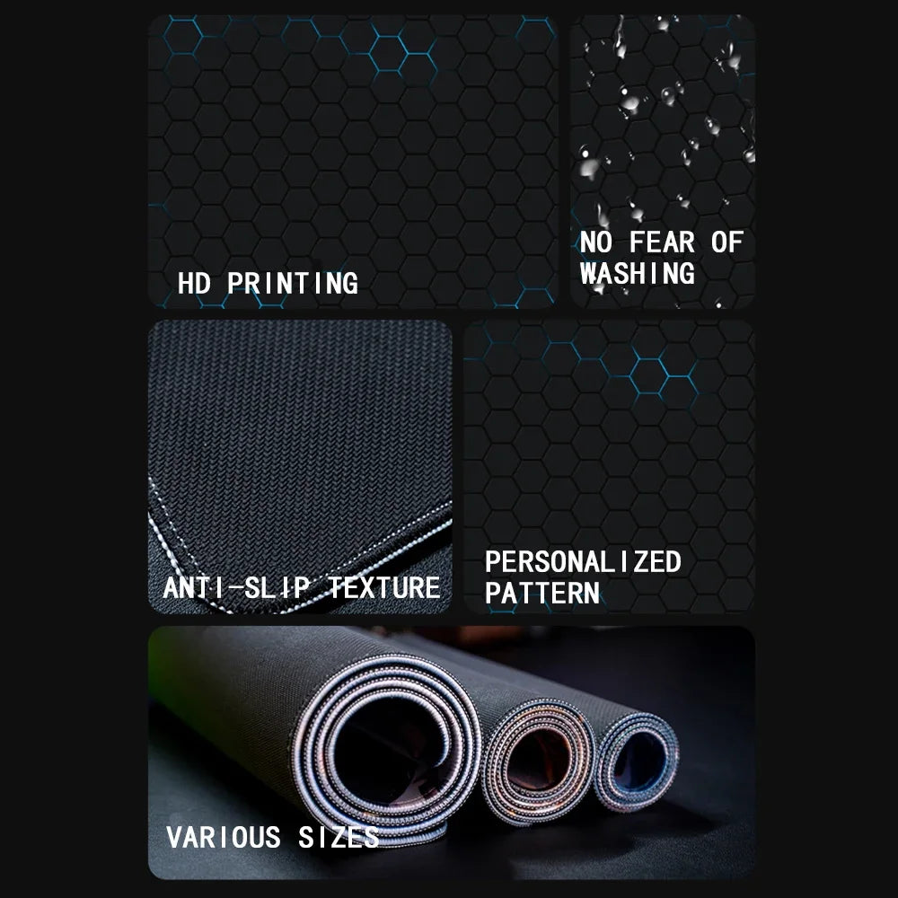 Mousepad Amaterasu Kiriko Overwatch, covoraș pentru mouse și birou cu suport, accesorii gaming Prime Gaming, pad XXL pentru tastatură, covoraș de protecție