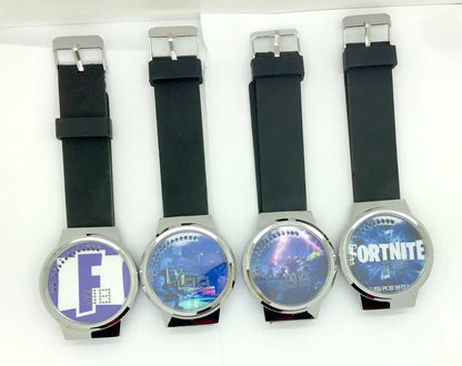 Ρολόι Fortnite Cute Fashion Cartoon Personalized Kawaii με φως νυκτός LED αφής, ηλεκτρονικό μαθητικό ρολόι, δώρο για φίλους