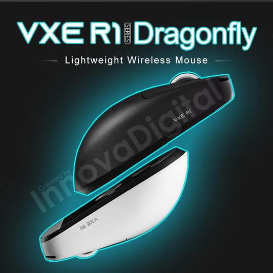 ATK VXE Dragonfly R1 Pro MAX bezdrátová herní myš PAW3395 R1 SE Plus vlastní e-sportovní FPS myš, dobíjecí, lehká