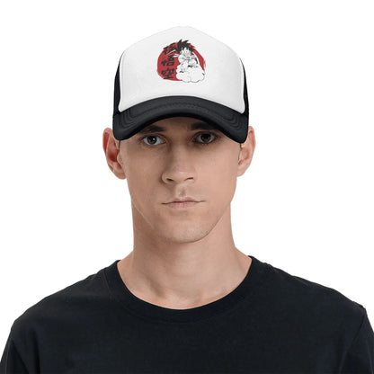 Son Gohan D-Dragon Ball Z Trucker-kasket Unisex udendørs kasketter Trucker-arbejdskasket Trucker-kasket Snapback-kasketter Mesh-baseballkasketter