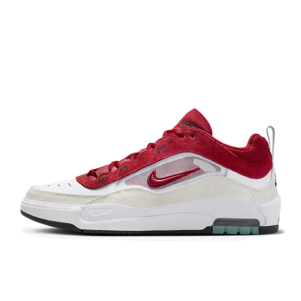 Nike SB Ishod 2 Low-Top skatesko til mænd, rød/hvid, FB2393-100