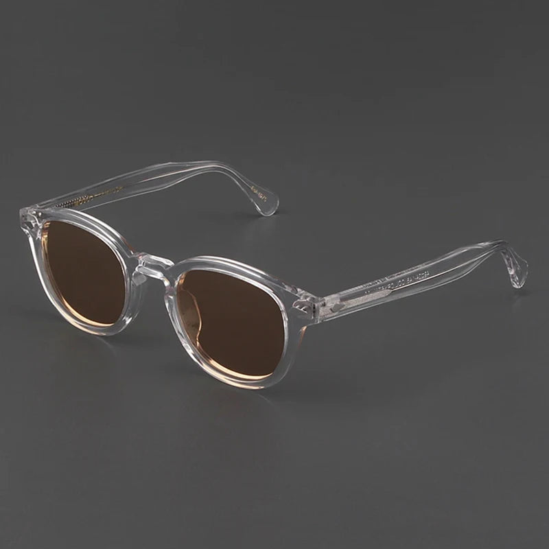 Polarized Sunglasses Men Women Johnny Depp Lemtosh Style Sun Glasses Retro Round Acetate Frame UV400 Lens Oculos