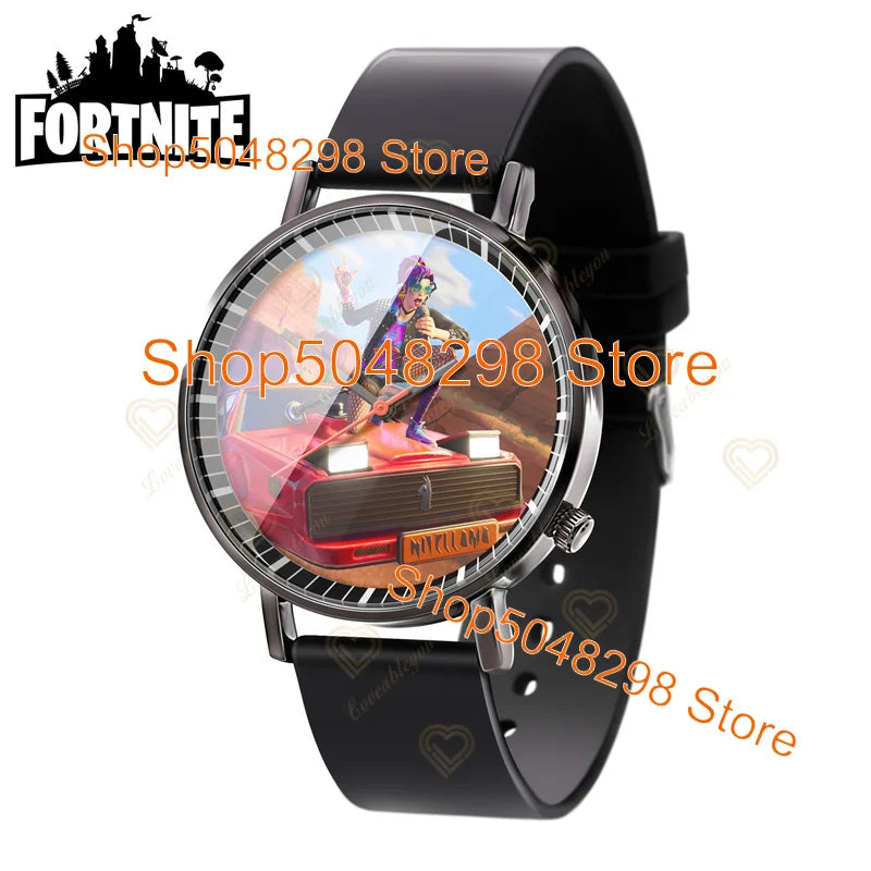 Fortnite Wristwatch for Men Women Watch Battle Game Print 2025 New Watches Quartz Wristwatch Female Children's Birthday Gifts